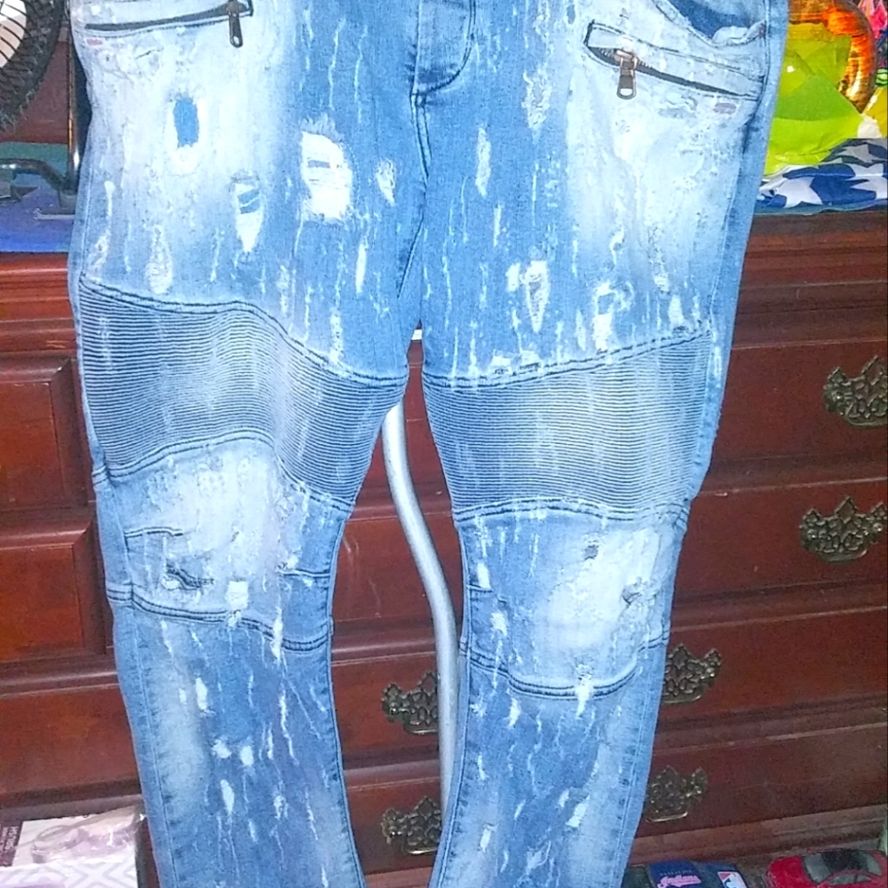 💥🤑Rock Star "Sushi" Stonewash Jeans